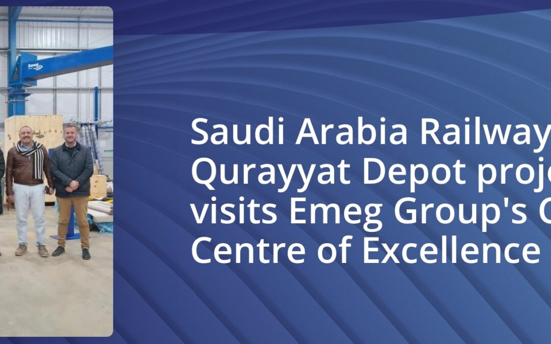 Saudi Arabia Railways Team Visits Our Chesterfield Office
