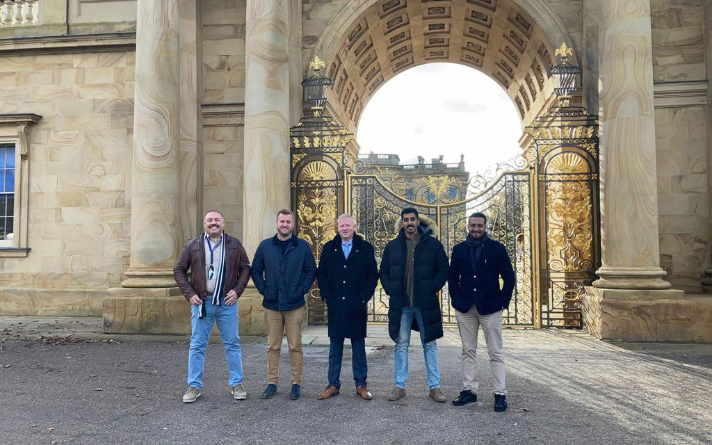 Saudi Arabia Railways team visit Chatsworth House